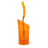  Ёрш туалетный с подставкой Vogue янтарно-оранжевый SC340611099 