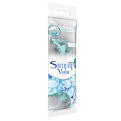 Станок для бритья одноразовый GILLETTEL Simply Venus 2шт Станок для бритья одноразовый GILLETTEL Simply Venus 2шт