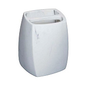  Стакан для зубных щеток Мрамор полирезина 106496 Zenfort 