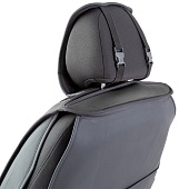  Накидки на сиденье Car Performance передние 2 шт алькантара + экокожа черные CUS-3044 BK/BK "В" 