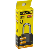 Замок навесной 38мм длин.дужка/STAYER "STANDARD