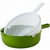 Дуршлаг D22,5см двойной с/ручкой С943 Дуршлаг D22,5см двойной с/ручкой С943