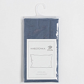 Наволочка 50х70 Этель цв.синий, 100% хлопок, бязь, 9046024 Наволочка 50х70 Этель цв.синий, 100% хлопок, бязь, 9046024