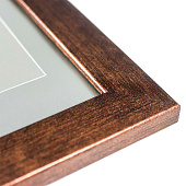  Фоторамка пластик "Emma" 10x15 см, коричневый 9088966 