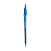 Ручка шариковая Attache Slim синяя, тонированный корпус, 0,5/0,38 мм, 1258564