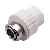 Муфта комб с накид гайкой ВР 25х3/4" PPR Муфта комб с накид гайкой ВР 25х3/4" PPR