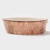 Тарелка глубокая Magistro Wood, 1.95 л, d=23.5 см, 10663053 Тарелка глубокая Magistro Wood, 1.95 л, d=23.5 см, 10663053