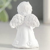 Сувенир Белоснежный ангел в платье с цветами, 5,2х3,3х3 см, полистоун, 5431778 Сувенир Белоснежный ангел в платье с цветами, 5,2х3,3х3 см, полистоун, 5431778