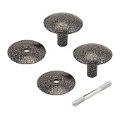 Ручка дверная РДК-110 антик/серебро Ручка дверная РДК-110 антик/серебро