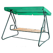 КД2.301 Качели садовые "Отдых 1-Р", 210х150х168,8 см, макс.нагр. 280 кг, (без матраса, трёхместные, раскладные, ламели) КД2.301 Качели садовые "Отдых 1-Р", 210х150х168,8 см, макс.нагр. 280 кг, (без матраса, трёхместные, раскладные, ламели)