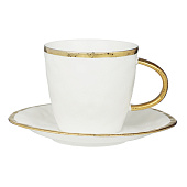  Набор чайный Millimi Романс 2 предмета 250мл фарфор, белый 802-509 