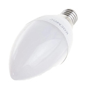  Лампа LED 6.5Вт Е14, свеча, 4500К нейтр. бел. КОСМОС 