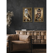 Репродукция картины Дама, 30х50 см, рама 45-1311, 10178762 Репродукция картины Дама, 30х50 см, рама 45-1311, 10178762