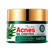 Крем для лица Sadoer Tea tree acnes для проблемной кожи 50гр Крем для лица Sadoer Tea tree acnes для проблемной кожи 50гр