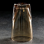  Стакан стеклянный «Лава», 420 мл, цвет золотой 6958925 