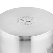 Кастрюля с крышкой Esprado 5,6 л нержавеющая сталь Llamero LMRL24SE101 Кастрюля с крышкой Esprado 5,6 л нержавеющая сталь Llamero LMRL24SE101