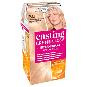  Краска для волос L'O Casting Creme Gloss 1021 Св-рус пепел 