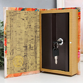  Сейф-книга Красивая девушка, 21х13х5 см, дерево, кожзам, 9079004 