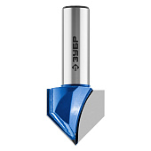  Фреза пазовая галтельная V-образная  25,4х25мм хв.12мм, ЗУБР 