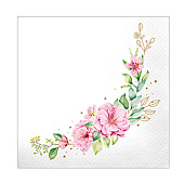  Салфетки бумажные Лилия Лейтмотив 2-х сл 33х33 20шт Арт.4146 