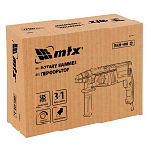  Перфоратор электрический MRH-600-22, SDS-Plus, 600 Вт, 2,2 Дж, 3 плюс 1 реж. MTX 