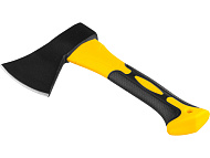 Топор кованый 0,6кг, фибергласовое топорище, 250мм, STAYER Compact Топор кованый 0,6кг, фибергласовое топорище, 250мм, STAYER Compact