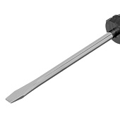 Отвертка SL6х100мм, углеродистая сталь, черная пластиковая рукоятка // Sparta Отвертка SL6х100мм, углеродистая сталь, черная пластиковая рукоятка // Sparta