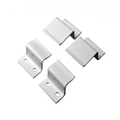Крепление для москитной сетки металл, белый (4 шт) - пакет Крепление для москитной сетки металл, белый (4 шт) - пакет