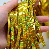 Праздничный занавес, дождик для фотозоны "Gleaming rain", yellow (100х200 см) Праздничный занавес, дождик для фотозоны "Gleaming rain", yellow (100х200 см)