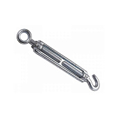  Талреп крюк-кольцо М6, DIN 1480, 1шт, цинк 