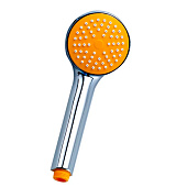 Лейка для душа круглая оранж 1 режим TH02-4 Oute Лейка для душа круглая оранж 1 режим TH02-4 Oute