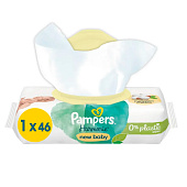 Детские влажные салфетки PAMPERS Harmonie new baby 46шт.
