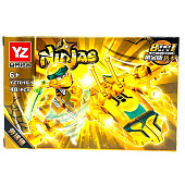 Конструктор Ninjas 8 в 1 Ниндзя и самолет-трансформер, 48 деталей, 14х9 см, YZ7016-1 Конструктор Ninjas 8 в 1 Ниндзя и самолет-трансформер, 48 деталей, 14х9 см, YZ7016-1