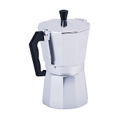 Кофеварка гейзерная, из алюминия, 300мл, 2501 Кофеварка гейзерная, из алюминия, 300мл, 2501