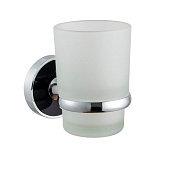  Стакан 1-ый с держателем Либретто черный 102318 Zenfort 