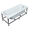  Ванна акриловая Гагра 170х70 (ванна, каркас, панель) Mirsant Premium 