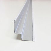 PLL-профиль алюминиевый Cesal 15х7х9х13х3000 белый матовый PLL-профиль алюминиевый Cesal 15х7х9х13х3000 белый матовый