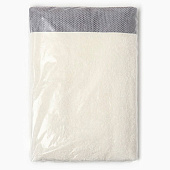  Полотенце 50х90 махровое Love Life "Honey" молочный, серый, 100% хл, 450 гр/м2 10364606 