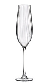 Набор бокалов для шампанского Crystal Bohemia Columba Optic 260 мл (2 шт) БСС0392 Набор бокалов для шампанского Crystal Bohemia Columba Optic 260 мл (2 шт) БСС0392