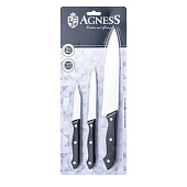 Набор кухонных ножей Agness 712-0007