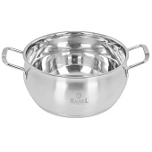 Кастрюля Амалия 3,0л сфер. индукция ст/кр R-30s