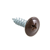  Саморезы металл-металл с прессшайбой ШСММ 4,2х16мм, 20шт, RAL 8017 шоколадно-коричневый 