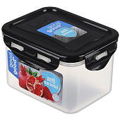  Контейнер герметичный для СВЧ с защелками 0,63л пластик 861-331 