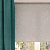 Рулонная штора Фрост Бело-серый 52х175 Рулонная штора Фрост Бело-серый 52х175