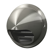  Выход стенной втяжной с фланцем D100 нерж сталь 10ВМ 