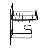  Держатель для туалетной бумаги с полкой хром Ripiani 109118 Рыжий кот 