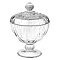  Сахарница DIAMOND d110 h130мм 96571 