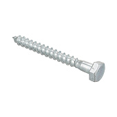  Болт сантехнический оцинк. DIN 571  6х 60 (4 шт) 