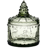 Емкость для хранения "щелкунчик" green, 9х9х12,5 см 355-418