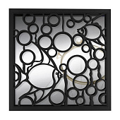 Зеркало настенное Рыбка, пластик, 34,5х34,5/38,4х38,4 см, чёрное, 6937881 Зеркало настенное Рыбка, пластик, 34,5х34,5/38,4х38,4 см, чёрное, 6937881